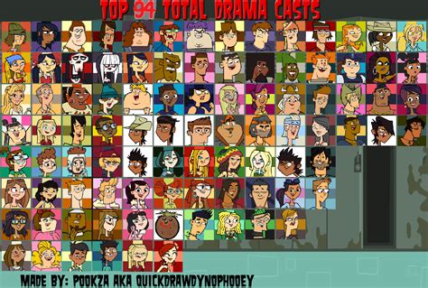 all total drama characters.